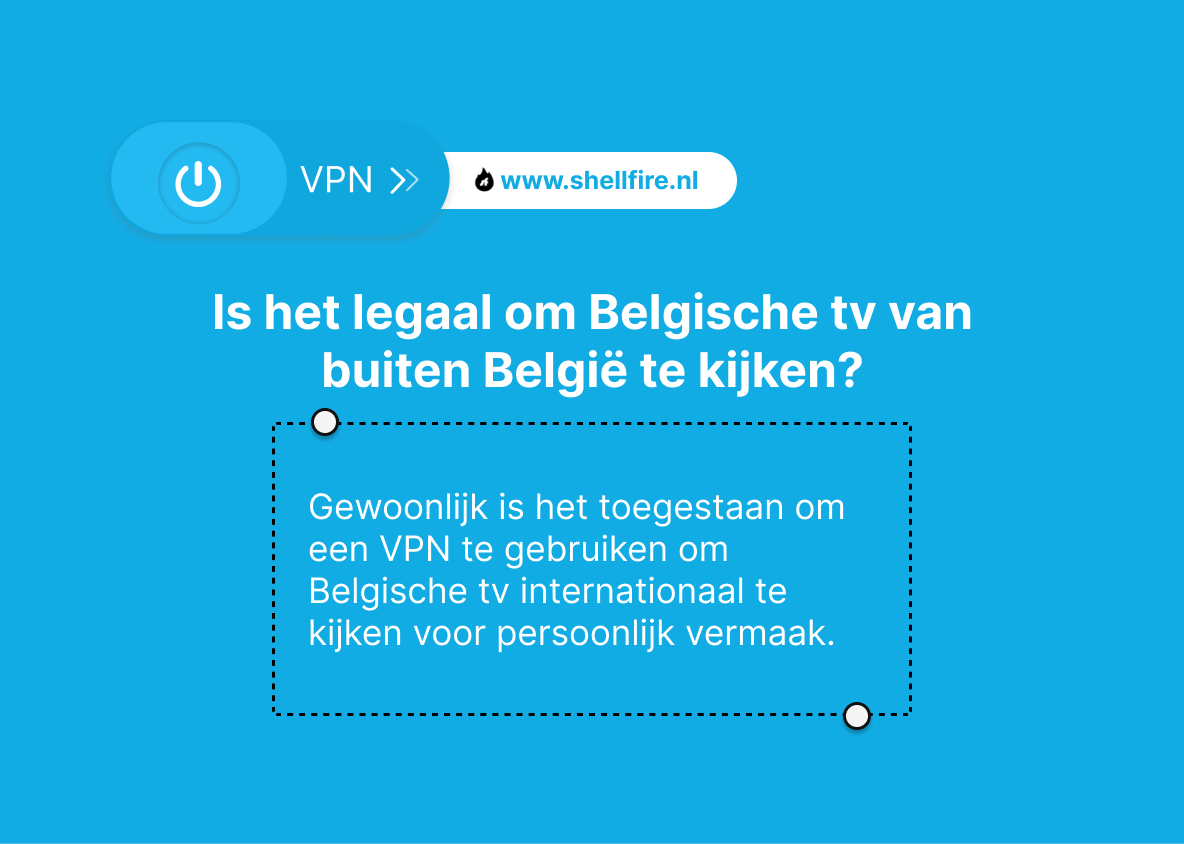 Is het legaal om Belgische tv van buiten België te kijken?