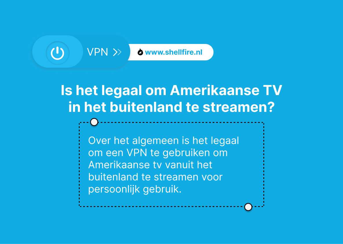 Is het legaal om Amerikaanse TV in het buitenland te streamen?