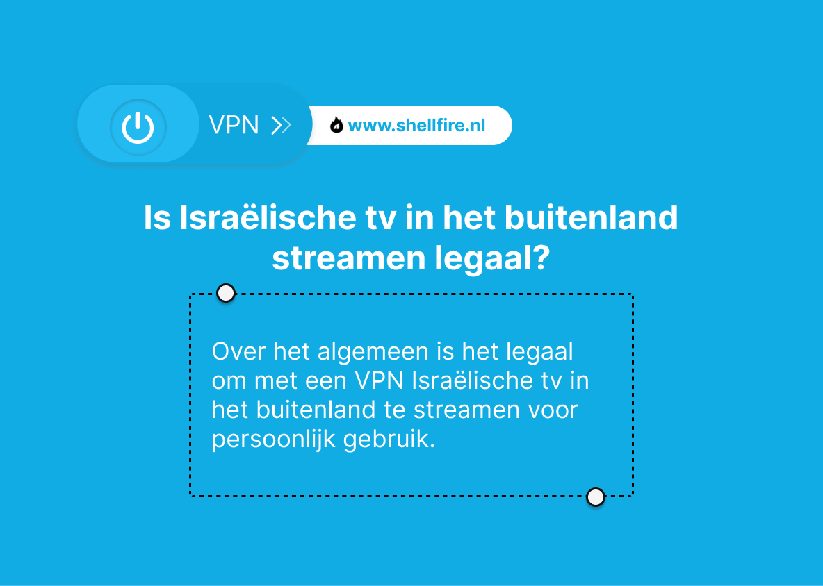 Is Israëlische tv in het buitenland streamen legaal?