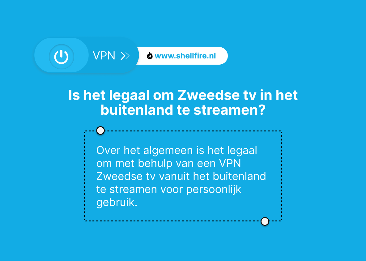 Is het legaal om Zweedse tv in het buitenland te streamen?