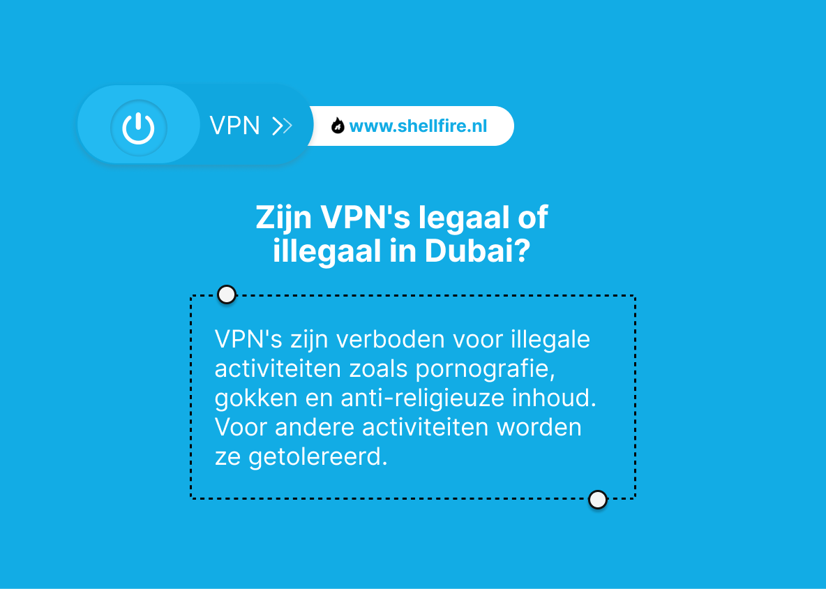 Zijn VPN's legaal of illegaal in Dubai?