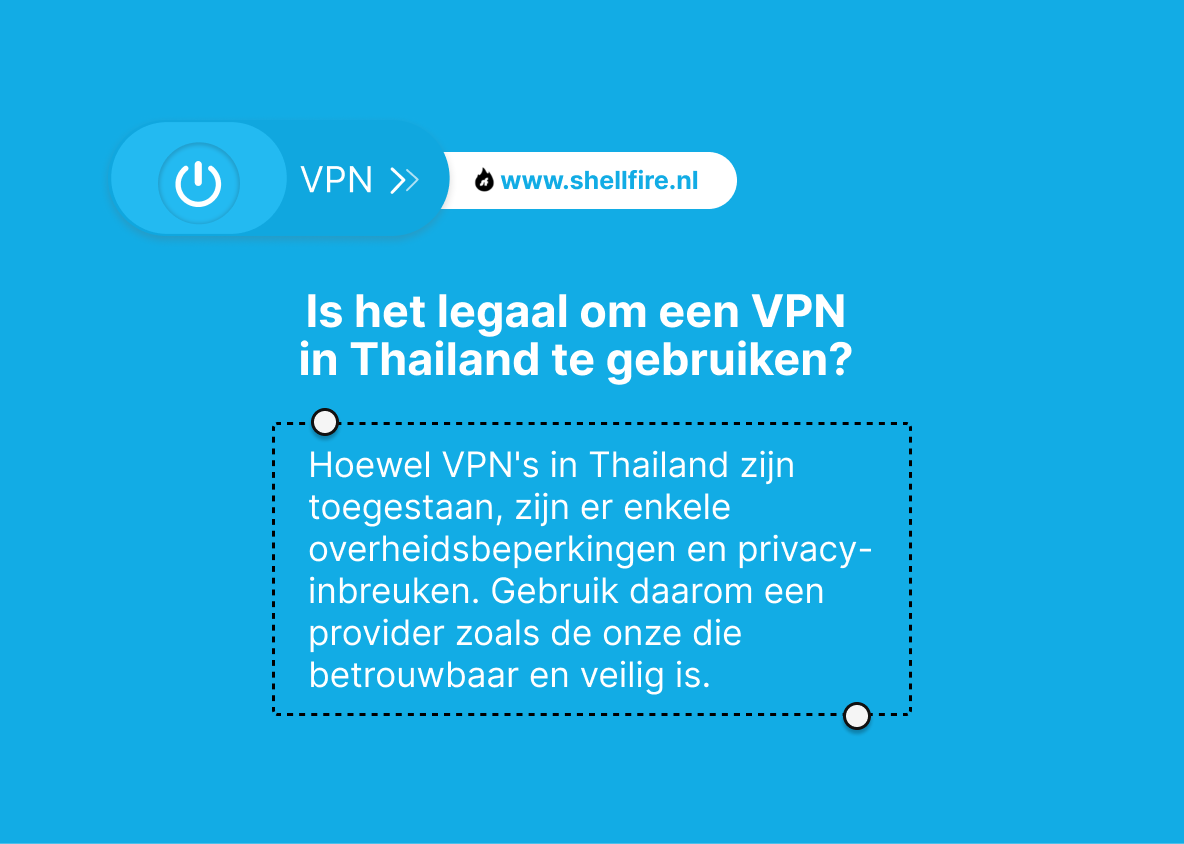 Is het legaal om een VPN in Thailand te gebruiken?